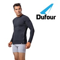 Camiseta térmica manga larga Dufour en poliester/elastano talles S/XXL