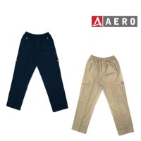 Pantalon Aero cargo nautico gabardina cint elastiz bols c/cierrre t 1/4