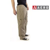 Pantalon Aero cargo nautico gabardina cint elastiz bols c/cierrre t 1/4