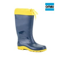 Bota Ombú tipo náutica en pvc, suela antideslizante s/puntera 38/46