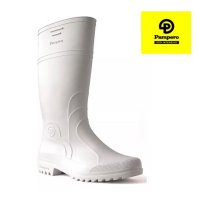 Bota Pampero Jobmaster blanca inyectada pvc suela antidesli s/pun 38/46