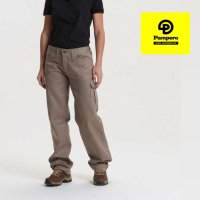 Pantalon cargo Pampero p/mujer ORIGINAL beige ropa de trabajo t 34/54