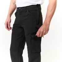 Pantalon cargo Pampero stretch negro de trabajo o tiempo libre t S/2XL
