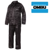 Traje de agua Ombu impermeable ejecutivo azul c/capucha t L/3 XL